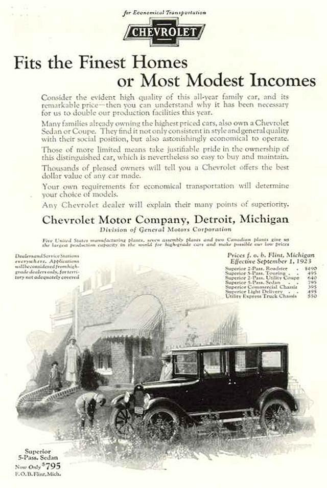 1923 Chevrolet 9